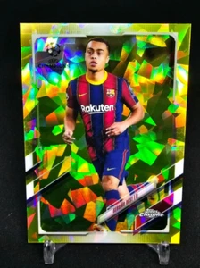 2020 Chrome UCL Sapphire Edition Yellow Refractor /99 Sergino Dest #8 PSA 9 MINT - Picture 1 of 2