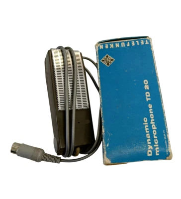Telefunken Dynamisches Mikrofon TD 20 Vintage Retro Audio Equipment Microphone - Bild 1 von 4
