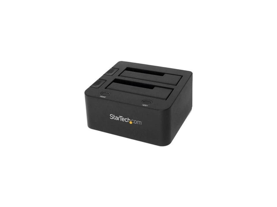 StarTech.com SDOCK2U33 USB 3.0 Dual Hard Drive Docking Station with UASP for 2.5 - Image 1 of 4
