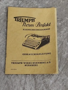 Originale Triumph Norm Perfekt Anleitung - Bild 1 von 1