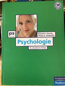 PSYCHOLOGIE, Philip Zimbardo & Richard Gerrig, 18. Auflage, Fachbuch Psychologie - Bild 1 von 4