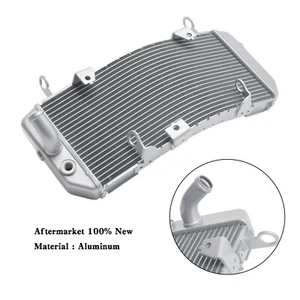 Aluminum Radiator Cooling Cooler For Yamaha Tmax530 17-19 T-max 560 20~23 Silver - Picture 1 of 11