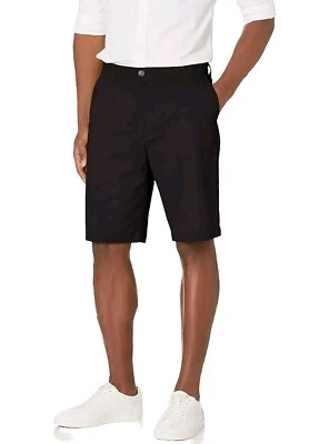 Pantalones Cortos Dockers Para Hombre Backswing Negros Frente Plano D4 Calce Relajado Talla 36W Foto 1 de 4