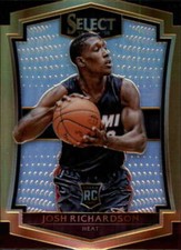 2015-16 Select Basketball Premier Level Silver Prizm Refractor #195 Josh Richard