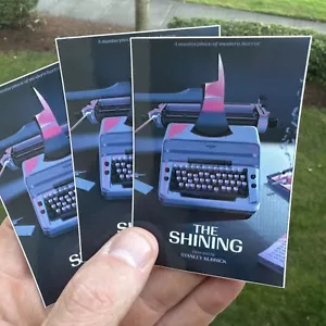The Shining Stanley Kubrick Sticker Pack 3.5” X 2.5” Vinyl Gloss MONDO Art - Picture 1 of 4