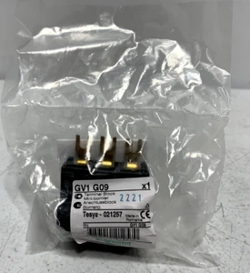 Schneider Electric GV1G09 Terminal Block 63 Amp 3 Pole 16-4 AWG - Picture 1 of 4