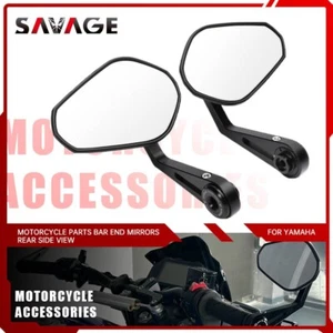 Bar End Mirrors Rear Side View for YAMAHA MT-07 2025 MT07 MT 09 MT09 SP 21-25 - Picture 1 of 14