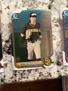 Tarjeta Bowman Chrome Prospect 2022 San Diego Padres Robert Hassell #BCP-133 - Imagen 1 de 1