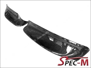 Labio divisor delantero de fibra de carbono tipo C para 01-06 BMW E46 serie 3 M3 solo 2 puertas - Imagen 1 de 3