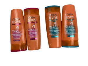 4 Loreal Elvive Dream Lengths Shampoo und Conditioner Konvolut 4 Stück NEU - Bild 1 von 5