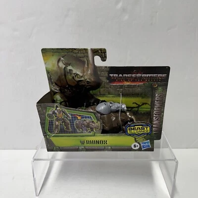 Transformers Rise of the Beasts ROTB Battle Changer Rhinox new figure 2023 movie - Image 1 of 3