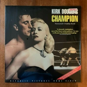 CHAMPION Laserdisc Kirk Douglas NEW AND SEALED - Picture 1 of 1
