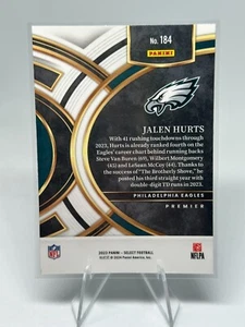 2023 Panini Select Jalen Hurts Premier - Picture 1 of 2