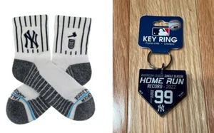 New York Yankees SGA 2024 Aaron Judge Tall Order Socks + All Rise Keychain - Picture 1 of 9