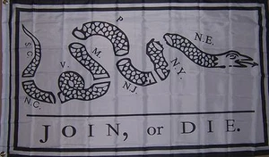 NEW JOIN OR DIE BANNER 3ftx5ft FLAG usa seller - Picture 1 of 2
