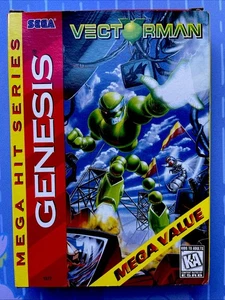 Vectorman (Sega Genesis, 1995) Mega Hit Series COMPLETE!! - Picture 1 of 18