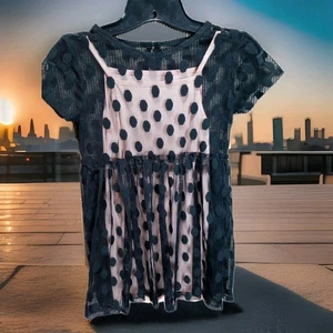 Wonder Nation Small Child 6-6x 2 Piece Set Dress - Picture 1 of 6