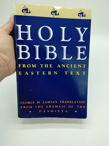 Holy Bible: From the Ancient Eastern Text: George M. Lamsa's Transla - Paperback - Foto 1 di 15