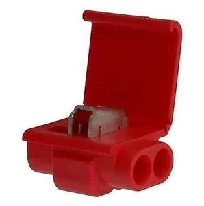 100pcs 3M Red 22-16Ga AWG Gauge Wire Taps Scotch Lock Connectors Terminals - Picture 1 of 1