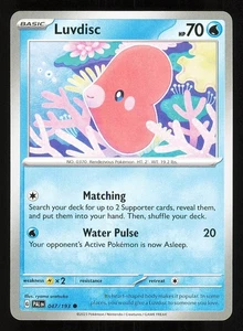 Luvdisc 047/193 Regular NM Pokemon TCG Scarlet & Violet Paldea Evolved PAL - Picture 1 of 1