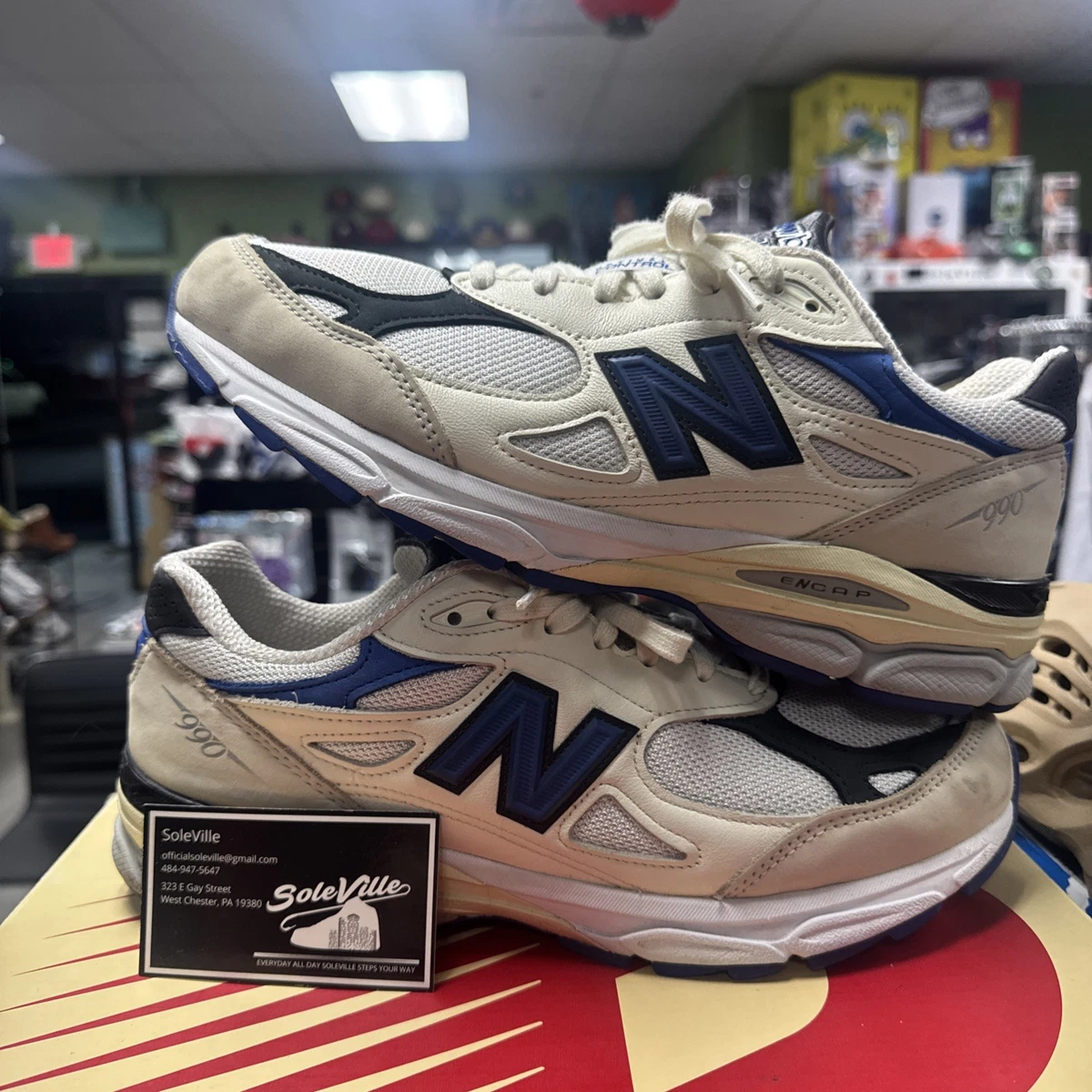 New Balance 990 V3 Blue 2022 for Sale | Authenticity Guaranteed | eBay
