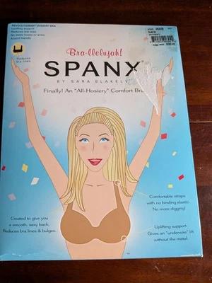 Spanx Hosiery Bra Siz 36AB Bare - Image 1 of 3