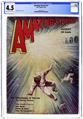 Amazing Stories Pulp Vol. 7 #5 CGC 4.5 1932 4365548018 - Image 1 of 3