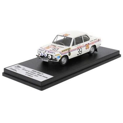 BMW 2002 Ti ALPENFAHRT 1973 STROPPE-SMOLEJ 1:43 Trofeu Auto Competizione Nouveau - Photo 1/3