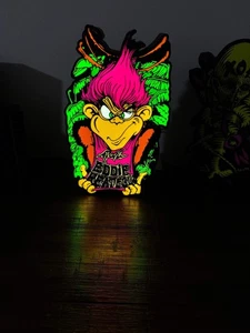 Eddie Reategui Alva - Monkey - Skate Artwork - LED Light up artwork / Wall Art / - Picture 1 of 3