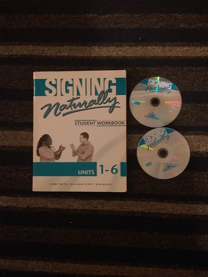 Signing Naturally Student Workbook Units 1-6 WITH DVDs - Image 1 of 1