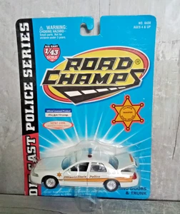 1997 Illinois State Police Trooper 1:43 Road Champs Police Series ungeöffnet - Bild 1 von 4