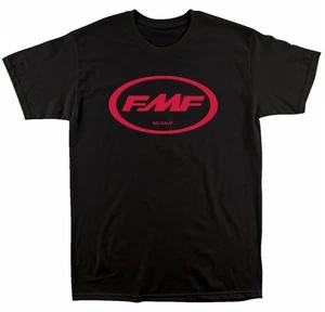 FMF Factory Classic Don Mens Short Sleeve T-Shirt Black/Red - Picture 1 of 1