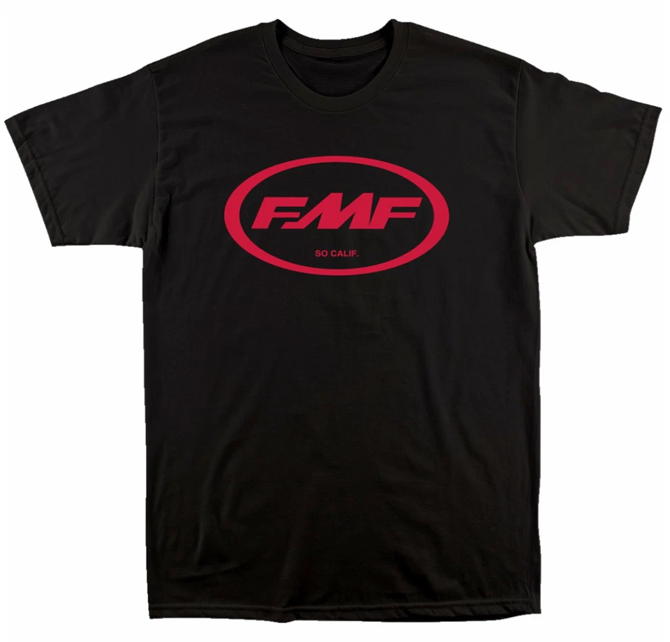 FMF Factory Classic Don Mens Short Sleeve T-Shirt Black/Red - Image 1 of 1
