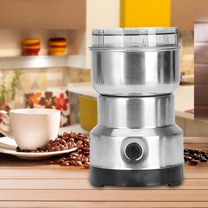 Elektrische Kaffeemühle 200W Edelstahl Getreidemühle Kräuter- & Gewürzmixer - Bild 1 von 6