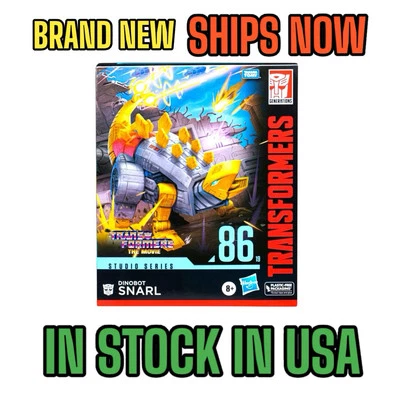Transformers Studio Series 86 Snarl Dinobot IN STOCK USA SELLER G1 Style FAST - Image 1 of 4