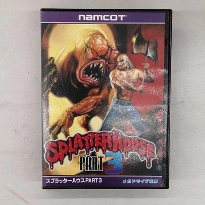 Splatter House Parte 3 Mega Drive JP GAME Namcot Usado Foto 1 de 4