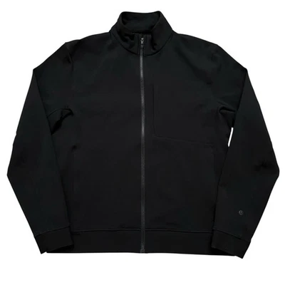Lululemon Sojourn Jacket Mens Size XL Full-Zip Softshell Performance Black - Image 1 of 4