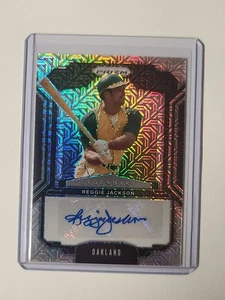 2025 Prizm Reggie Jackson #LS-RJ Autograph Mojo Prizm 16/25 Oakland Athletics - Bild 1 von 2