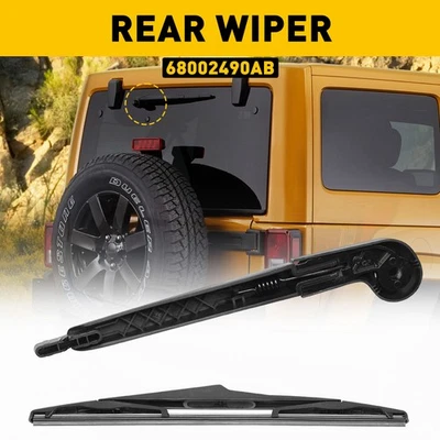 Brazo limpiaparabrisas trasero para Jeep Wrangler 2007-2017 Wrangler JK 2018 NUEVA CALIDAD Foto 1 de 4