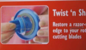 Afilador de hoja giratoria doble 28 mm NUEVO Colonial 28 mm - Imagen 1 de 2