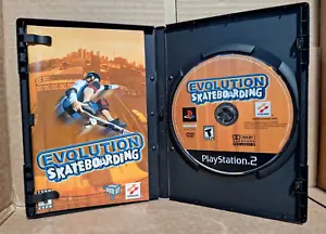 Evolution Skateboarding (Sony PlayStation 2, 2002) - CIB w/ Repro Art, Tested - Picture 1 of 4
