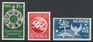 Norway 1949 : UPU - Good Set Very Fine MNH Stamps - Picture 1 of 1