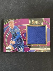 Cole Palmer 2024-25 Panini Select FIFA Jumbo Swatches Patch Viola Prizm 21/49 - Foto 1 di 2