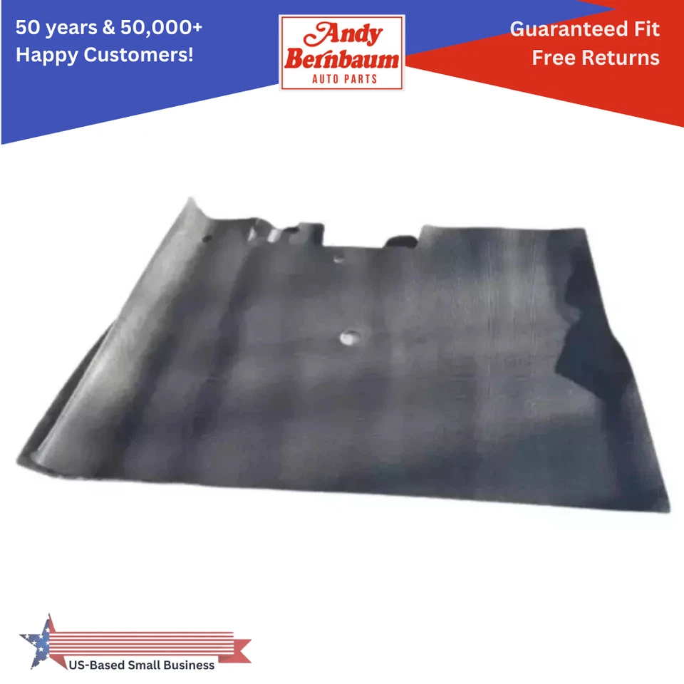 For 1948-1953 Dodge Truck Floor Mat Trunk Rubber Cover Black - Image 1 of 3
