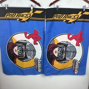 Vintage Star Wars Anakin Skywalker Sebulba Pod Race Pillow Case Set - Picture 1 of 4