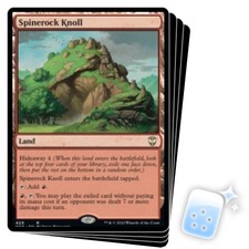 SPINEROCK KNOLL X4 Streets Of New Capenna: Commander Magic MTG MINT CARD