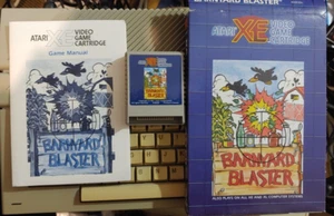 Barnyard Blaster para XL XE 800 (1987) (módulo, caja, manual) funcionando RX8086 - Imagen 1 de 5
