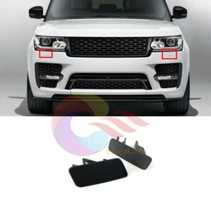 1 par de tapas de boquilla de pulverización de arandela de faros sin pintar para Range Rover L405 13-17s - Imagen 1 de 12