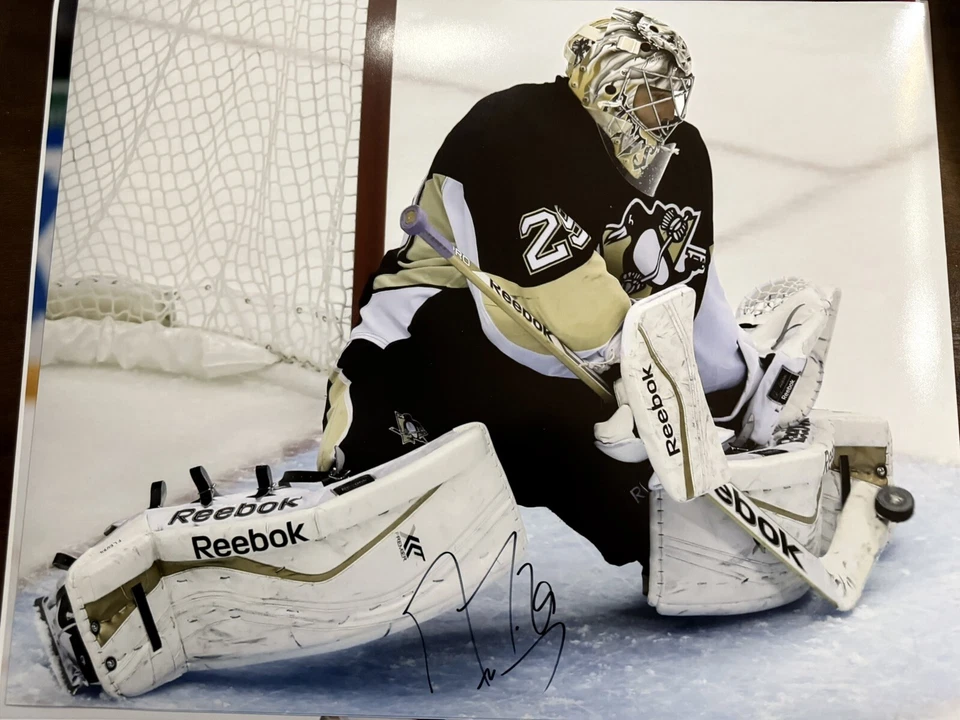 Marc-Andre Fleury Autograph PITTSBURGH PENGUINS 16X20 JSA WILD - Image 1 of 1