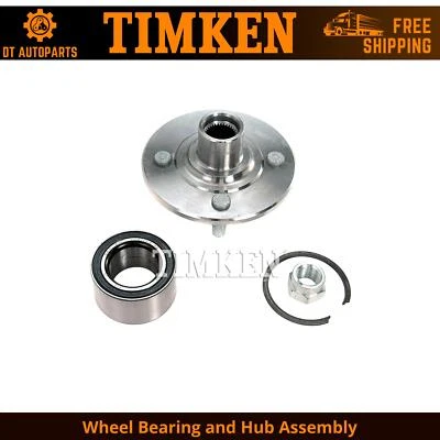 For 1994-2002 Saturn SL1 FWD Wheel Bearing and Hub Assembly Front Timken 1995 - Image 1 of 4
